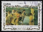Stamps : America : Cuba :  “Verano”, cuadro de Joaquín Sorolla