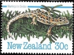 Stamps New Zealand -  fauna