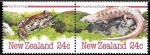 Stamps New Zealand -  fauna