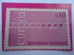 Stamps France -  C.E.P.T-Conferencia Europea de Administracion de Correos y Telecomunicaciones - Cadenas - Europa (C.