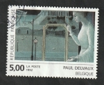 Stamps France -  2781 - Arte Contemporáneo, creación de Paul Delvaux (Bélgica)