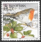 Stamps Europe - Isle of Man -  aves