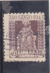 Stamps Spain -  AÑO SANTO COMPOSTELANO (44)