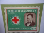 Stamps Guatemala -  Rafael Ayau - Conmemorativa de la Cruz Roja.