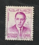 Stamps Morocco -  442 A - Rey Hassan