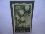 Stamps Egypt -  CICC-Le Caire, Avril-1946 - Congreso Internacional de Algodón - Cembrado y Recolectores de Algodón