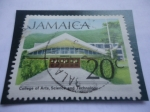 Stamps Jamaica -  College of Arts, Science and Technology - Colegio de Artes, Ciencia y Tecnología.