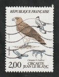 Stamps France -  2338 - Ave rapaz diurna, Circaetus G. Gallicus