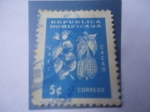 Stamps Dominican Republic -  Café - Cacao - Sectores del Café ydel Cacao