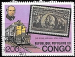 Sellos de Africa - Rep�blica del Congo -  Sir Rowland Hill