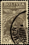 Stamps Bolivia -  Industria de la extracción. Minero.