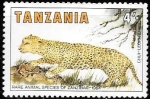 Stamps : Africa : Tanzania :  fauna