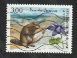 Stamps France -  2997 - Parque Cévennes, Marmota