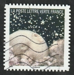 Stamps France -  1334 - Luna durmiendo en las nubes