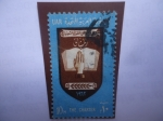 Stamps Egypt -  UAR - The Charter- Proclamación de la Carta Nacional - Manos sobre la Carta.