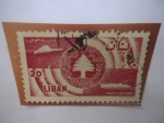 Stamps : Asia : Lebanon :  Simbolos de Comunicación.