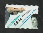 Stamps Netherlands -  2610 - Mike Marissen, nadador