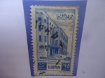Stamps Lebanon -  Hotel des Postes - Edificio de la Administración Postal.