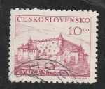 Stamps Czechoslovakia -  514 - V Anivº de la Rebelión Eslovaca, Castillo de Zvolen