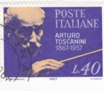 Stamps Italy -  ARTURO TOSCANINI 