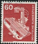 Stamps : Europe : Germany :  Rayos-X