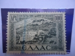 Stamps Greece -  Monasterio de San Juan Patmos - Regreso de las Islas Dedokanes a Grecia - Unión del Dodecaneso Grieg