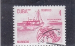 Stamps Cuba -  exportaciones cubanas- marisco 