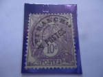Stamps France -  Temas Alegóricos - (TipoBlanco II)