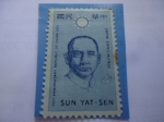 Sellos de America - Estados Unidos -  Sun Yat-Sen (1866-1925)-1911 Aniv.de la República de China 1961- Primer Presidente de la República d
