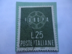Stamps Italy -  Europa 1959 - Cadena Cerrada
