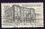 Stamps : Europe : Czechoslovakia :  Museo Klement Gottwald - 40 años de lucha por los derechos de los trabajadores