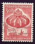 Stamps : Europe : Czechoslovakia :  Plan anual  energético