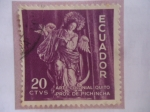 Sellos de America - Ecuador -  Arte Colonial - Quito - Provincia de Piunchincha