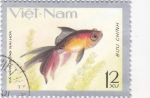 Sellos de Asia - Vietnam -  pez tropical