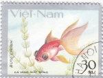 Sellos de Asia - Vietnam -  pez tropical