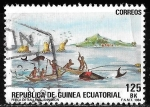 Sellos de Africa - Guinea Ecuatorial -  Guinea Ecuatorial-cambio