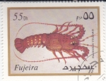 Stamps United Arab Emirates -  crustaceo