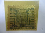 Stamps : America : Bolivia :  Diseño de la Puerta del Sol - Puerta del Pecado - Arqueología