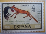 Stamps Spain -  Ed:2287 - Beato- Biblioteca Nacional - Día del Sello- Arte Español.