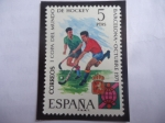 Stamps Spain -  Ed: 2058- 1 Copa del Mundo de Hockey-Barcelona , Oct. 1971
