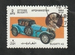 Sellos de Asia - Afganist�n -  1182 - Automóvil Bugatti 43, y Constructor Ettore Arco Isidoro Bugatti