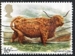 Stamps United Kingdom -  1117 - Vaca de Highlands