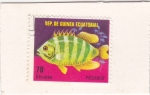Stamps Equatorial Guinea -  pez tropical- piscardo