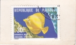 Sellos del Mundo : Africa : Djibouti : pez tropical