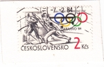 Stamps Czechoslovakia -  OLIMPIADA SARAJEVO'84