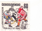 Stamps Czechoslovakia -  CAMPEONATO DE HOKEY
