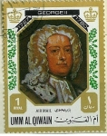 Stamps Saudi Arabia -  George II