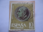 Sellos de Europa - Espa�a -  Ed: 1364 - XXV Aniversario  Alzamiento Nacional- Francisco Franco (1892-1975)