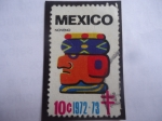 Stamps Mexico -  CENICIENTAS- Antituberculosos- Símbolos Aztecas y Mayas-Cruz de Lorena-(Sellos, Cenicientas) Código: