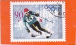 Stamps Poland -  OLIMPIADA DE INVIERNO GRENOBLE'68